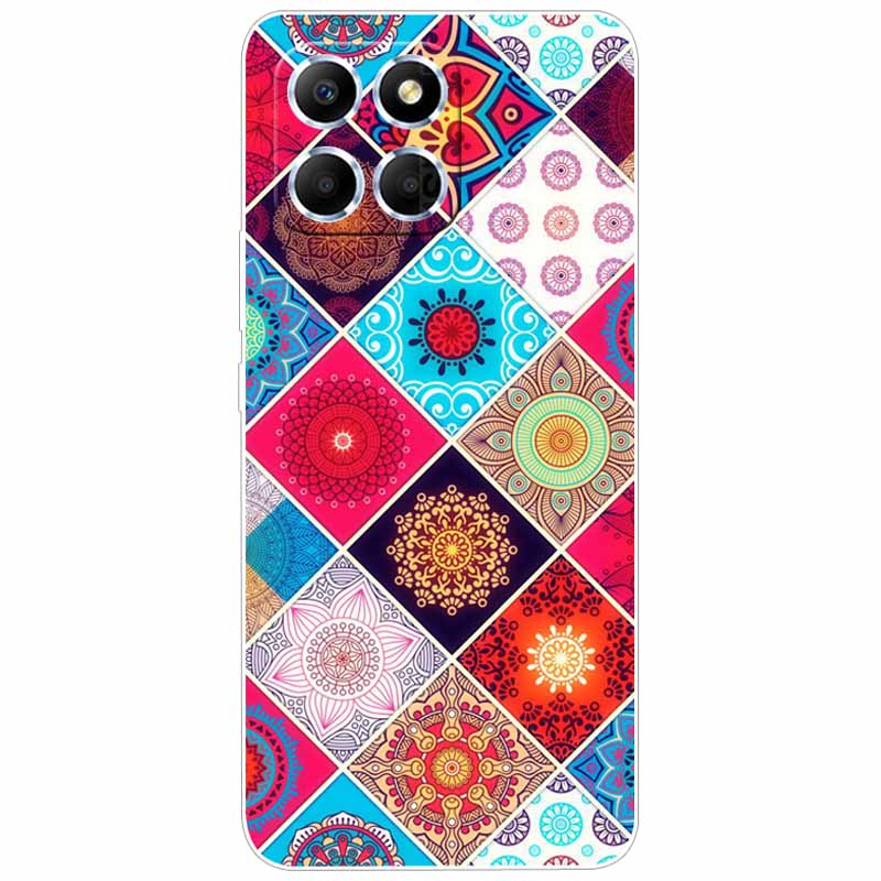 Soft Case For Honor X6 2022 Covers Para Silicon Print Marble TPU Clear Phone Coque for Huawei Honor X6 4G Transparent Bumper X 6
