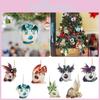 Playful Cartoon Styled Eyeball Dragon Auto Hanging Decoration Vibrant Holiday Gift Idea