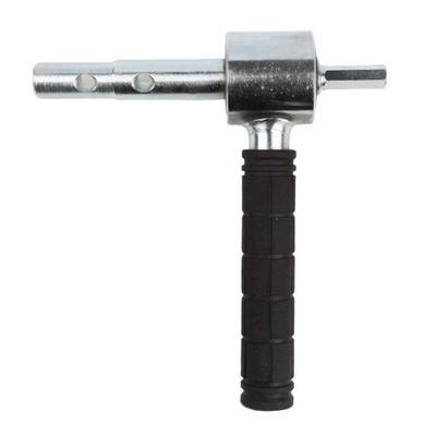 Metalinis ledo žvejybos grąžto jungiklis 18 mm ir 20 mm grąžtams su saugos elementais ir lengvas svoris