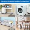 4 Washing Machine Foot Mats, Shock-Absorbing Anti-Slip Mats, Universal Heightening and Wear-Resistant Refrigerator Silicone Shoc