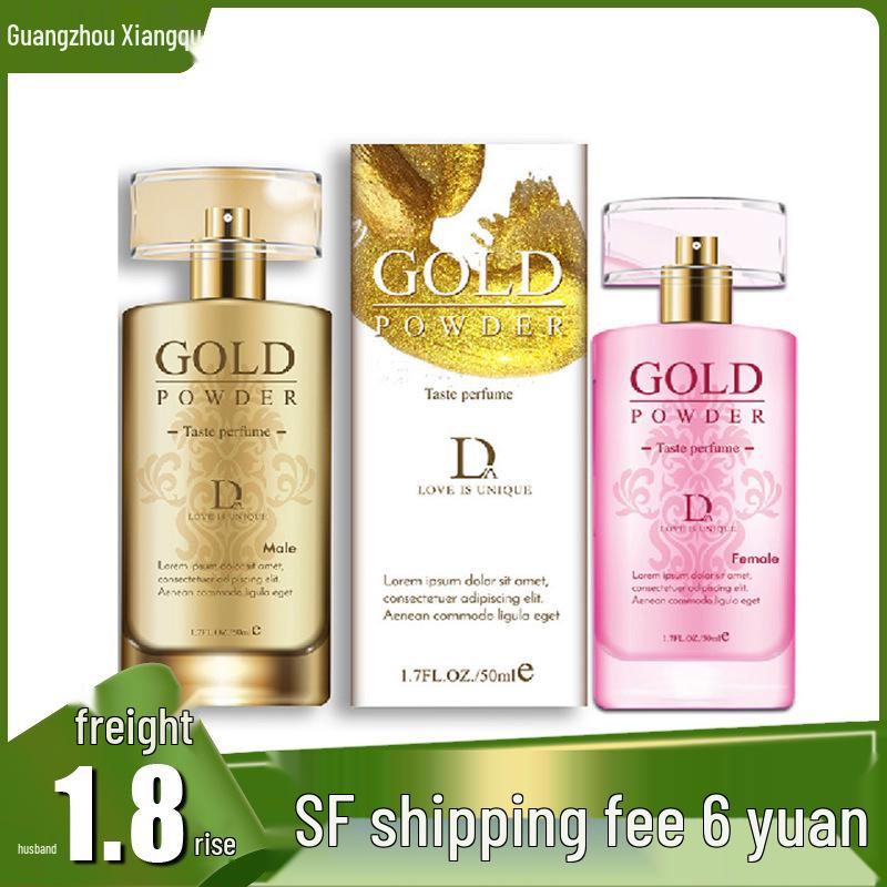 Love Only Gold Pheromone Perfume 50ml - Unisex Adult Erotic Fragrance