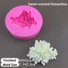 3D Flowers Silicone Molds Lavender Sweet-scented Osmanthus Peach Blossom Cake Fondant Mould Wedding DIY Cake Decorating Tools