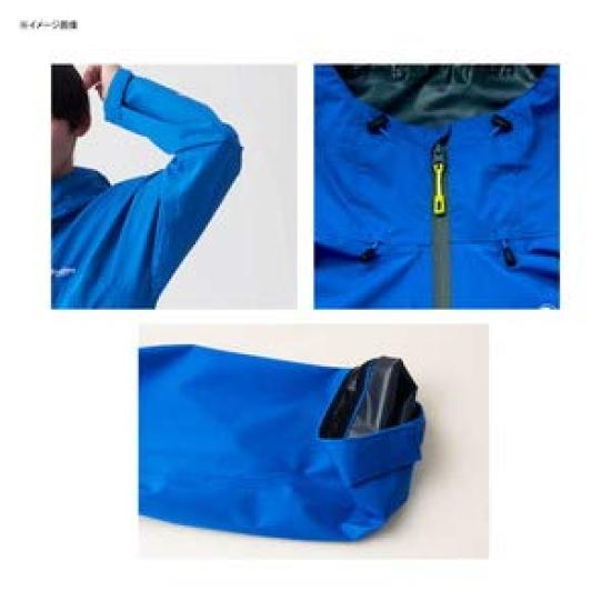 Soushin RL Comfortable Rain Suit for Fishing, Lime Yellow, Size L