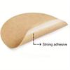 500 Stickers Kraft Paper Circular Self-adhesive Label Paper Project Classification Name Sticker Personalized Convenient Label