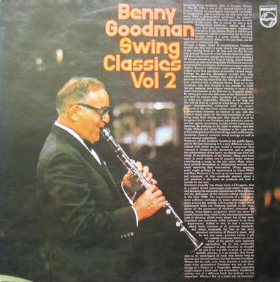 Δίσκος LP BENNY GOODMAN - Swing Classics Vol 2 6379002 Philips 1970 UK Jazz Μεταχειρισμένος