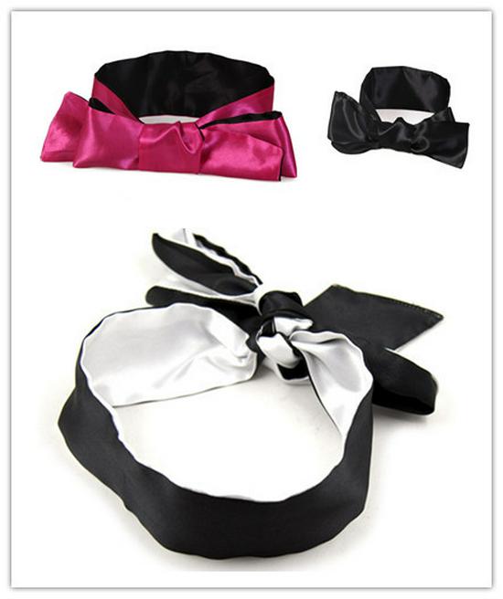 Silk Erotic Blindfold SM Restraint - 1.5m Light-Blocking for Flirting & Passion