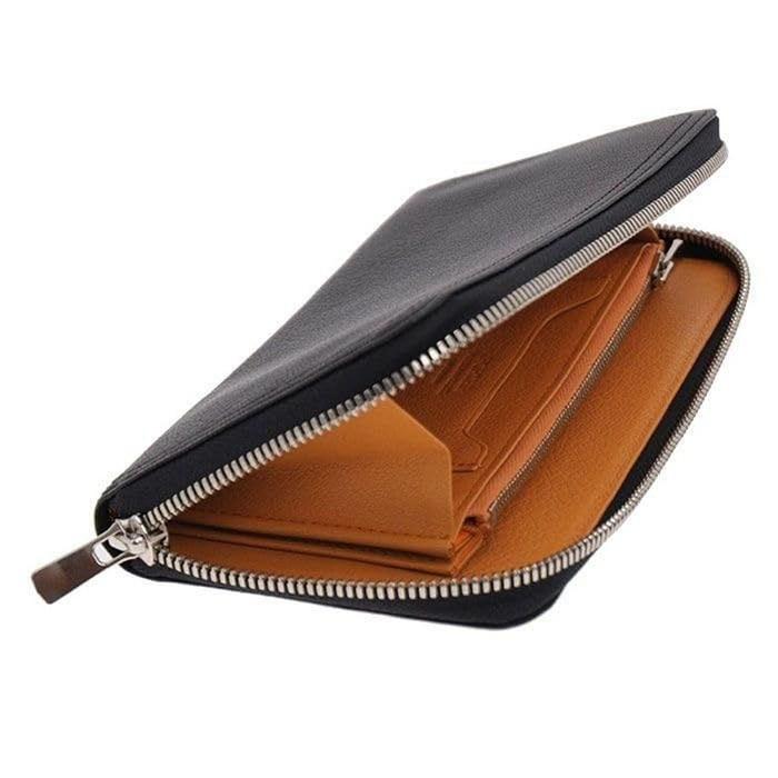 [Porter] Double Long Wallet, Navy/Natural, One Size