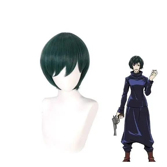 Perruques Cosplay Anime Jujutsu Kaisen Gojo Satoru Mahito Inumaki Toge Zenin Maki Yuuta Okkotsu Fushiguro Touji Kugisaki Perruques Cosplay One Size