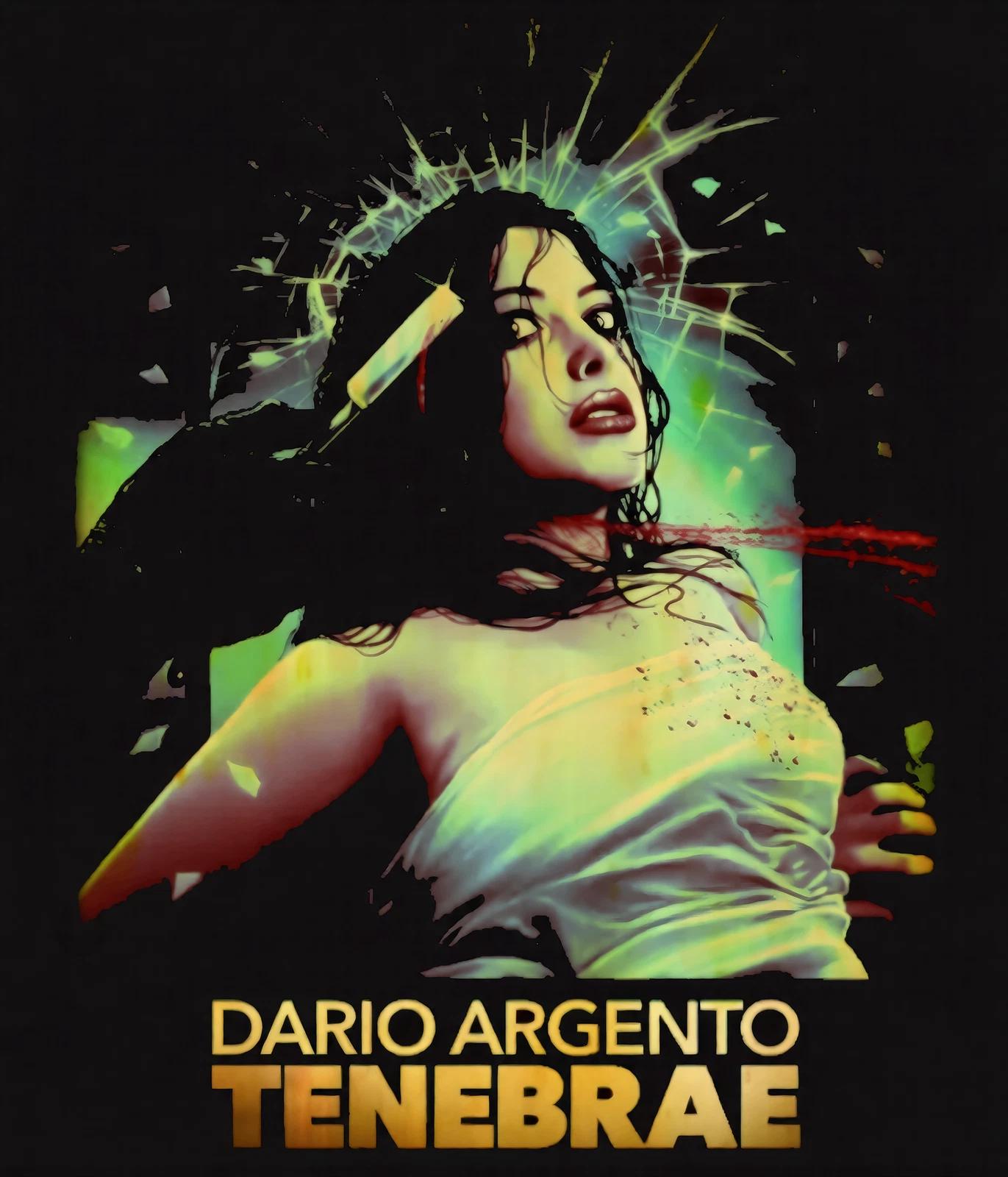 Tenebrae aka Tenebre Movie Poster T-Shirt | Dario Argento Horror Art S