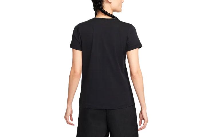Nike T Shirts Women's Black Crew Neck Moderate Other DR8988-010