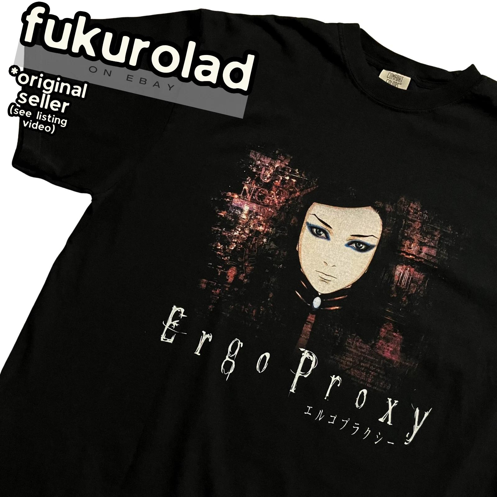 ERGO PROXY ANIME Re-l Mayer cyberpunk - GILDAN/COMFORT COLORS HIGH QUALITY PRINT 2XL