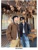 American Retro Suede Short Jacket for Men – Trendy Autumn/Winter Lapel Outerwear