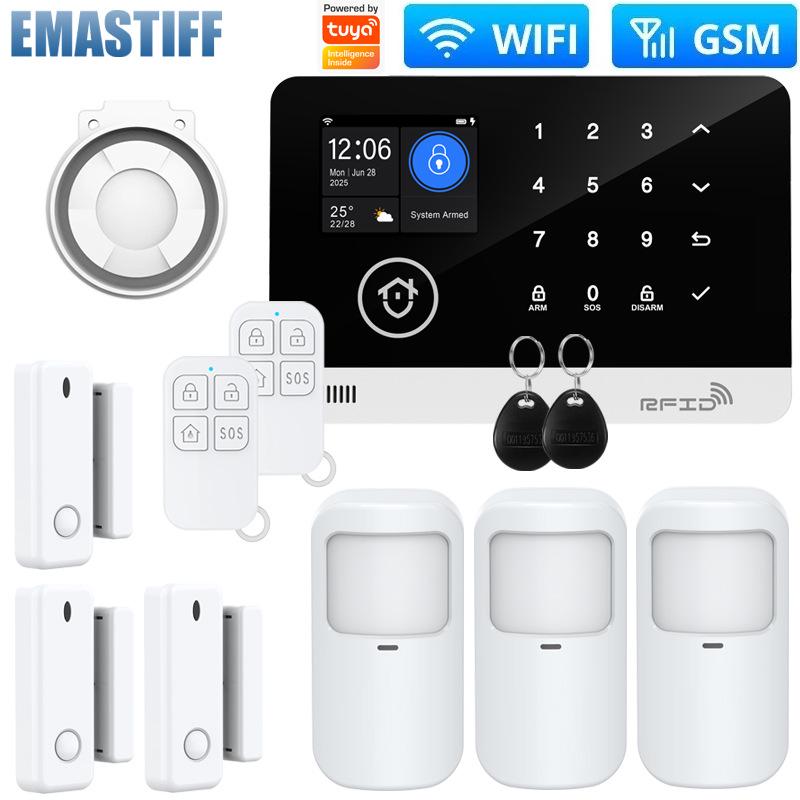 Smart Graffiti Home Security WiFi & GSM Alarm System