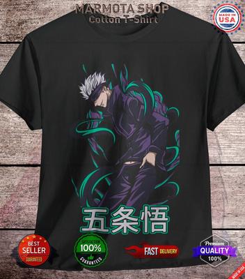 Maglietta Gojo Satoru Jujutsu Kaisen Sukuna Anime Maglietta Giapponese Manga JJK