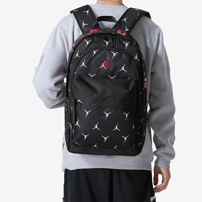 Jordan Polyester Laptop Bag Backpack Medium Unisex Black Jordan Ha6473-900
