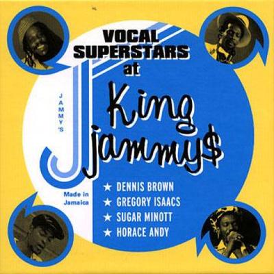 CD DENNIS BROWN, GREGORY ISAACS, SUGAR - Vocal Superstars At King Jammys (4C VPGSCD7001 Greensleeves 2013 US Reggae, Ska & Dub