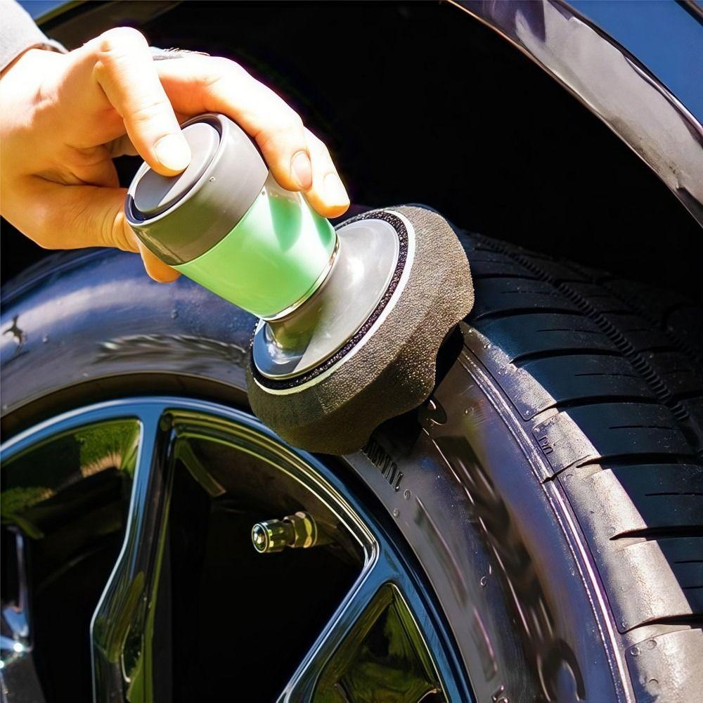 Reusable Car Tire Flow Dressing Applicator Tire Gloss Applicator  Works with All Tire Shine Gels