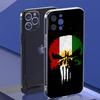 Kurdistan Flag Luxury Phone Case For iPhone 15 16 14 13 Pro 11 12  Max X XR XS 7 8 Plus SE Clear Silicone Cover Fundas Shell