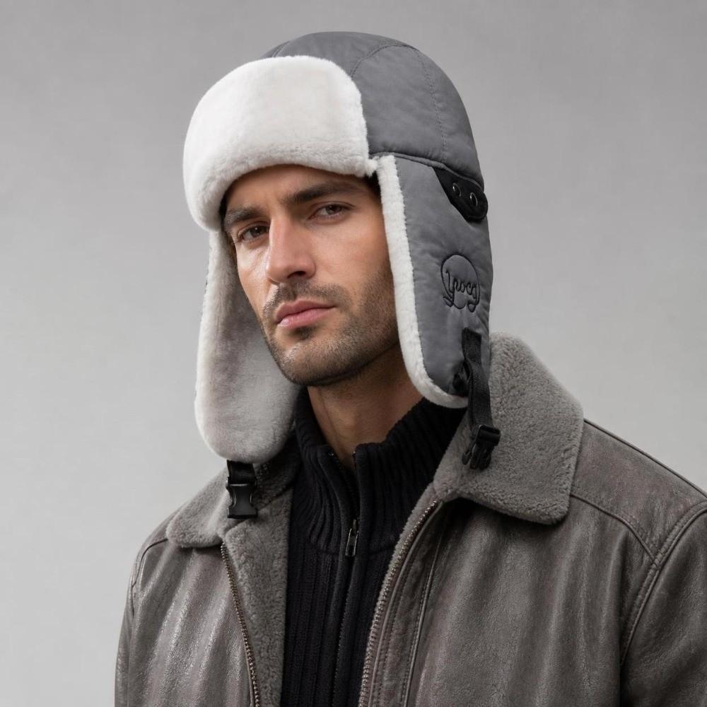 Windproof Earflap Hat Cold Proof Winter Bomber Hat Casual Ear Protection Cap  Winter