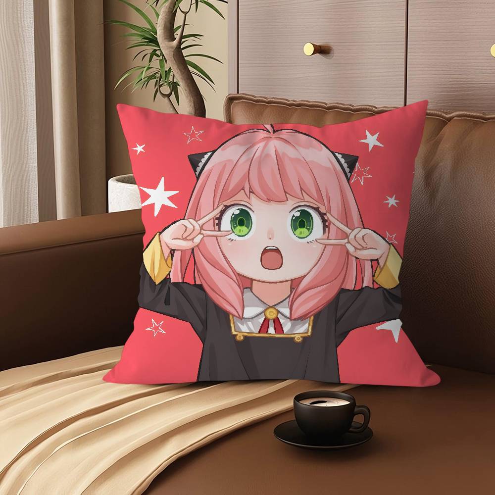Милая Мультяшная Наволочка А-Аня Форджер Дюймы Сельский Декор Домашние Декоративные Подушки для Дивана 12x12Inch