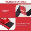 1pc 1m/2mx8cm Flexible Baseboard Made Of Soft PVC Kickboard Line, Floor Skirting Line, Waterproof Self-adhesive Vinyl Wall
