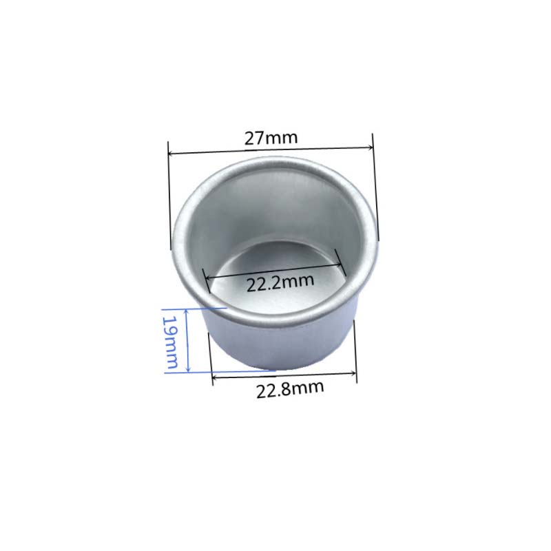 

30pcs Bar Mini Candlestick Aluminum Cup Wedding Dining Home Party Living Room Decor Candlestick Cup Candle Holder Candle Stand 30pcs серебряный