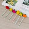 50pcs Hawaiian 3D Fruit Cocktail Straws Umbrella Drinking Straws Party Decor
