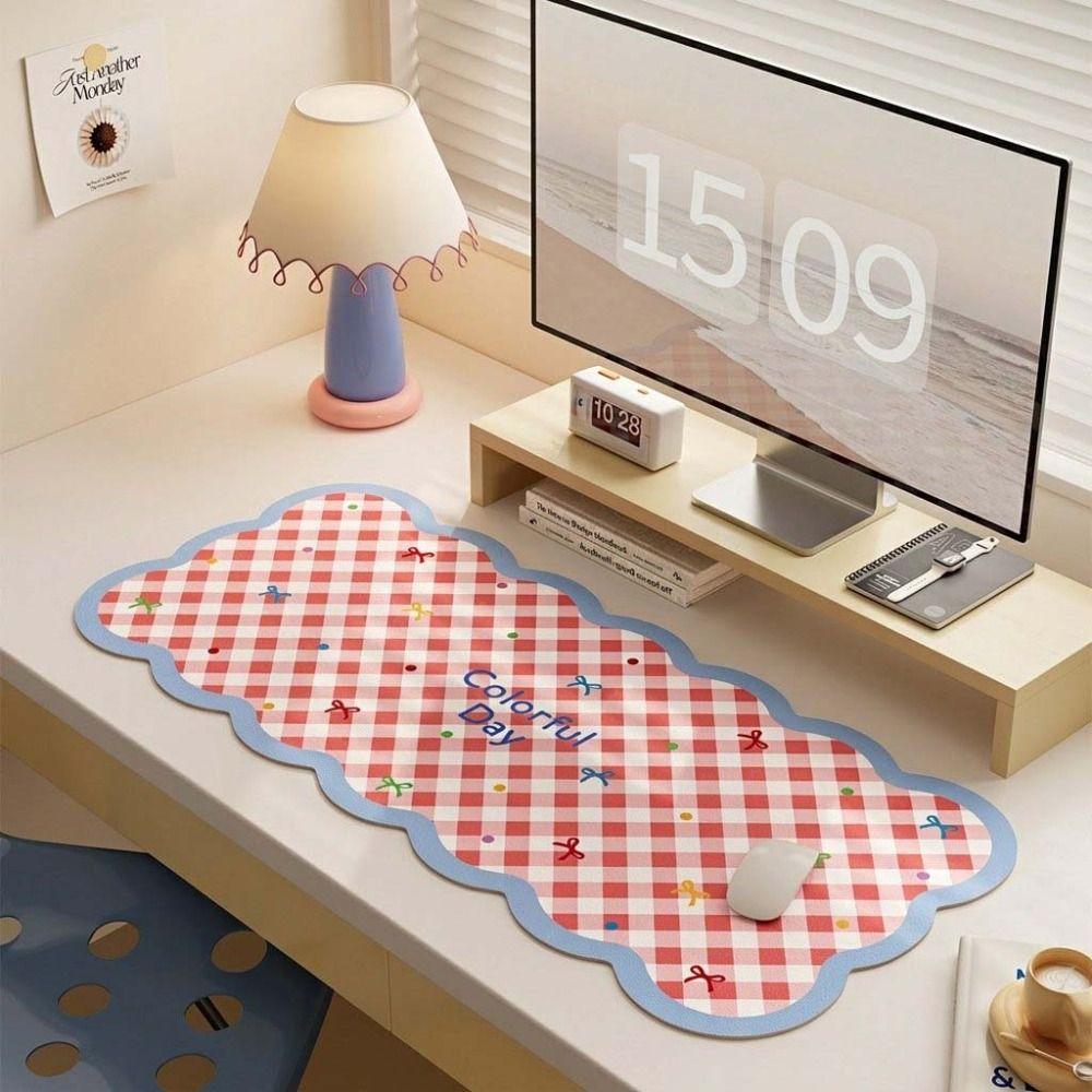 Waterproof Extra Large Mouse Pad Non Slip Desk Pad New Computer Desk Mat for Office and Home