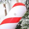 1pc Xmas Inflatable Christmas Candy Cane Stick 2025 Xmas Decoration Hanging Ornaments New Year Kids Balloons Stick Party Supply