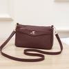 New Fashion Messenger Bag Women's Simple and Versatile Small Square Bag Mother Bag Multi-compartment Shoulder Bag
