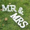 3Pcs/set Sign Mr & Mrs Wooden Ornaments Wedding Decoration Decoration Props  Married Party