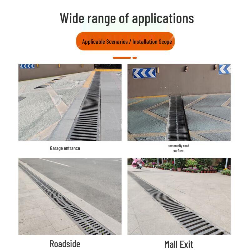 Ductile Iron Drainage Ditch Grate Cover