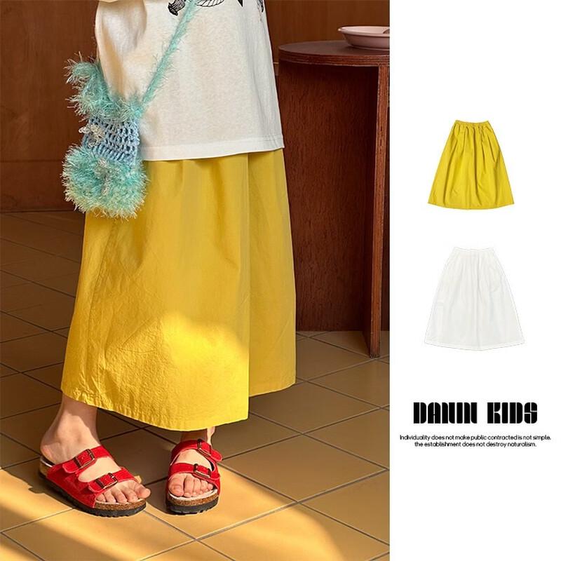 

Girls Pure Cotton Long Skirt 150