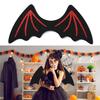 Gothic Fledermausflügel Unisex Strap-On Hexen Verkleidungsflügel Halloween Party Fledermaus Teufelsflügel für Cosplay Kostümzubehör