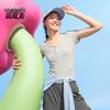 BENLAI Women's Antibacterial Slim Fit Short-Sleeve T-Shirt