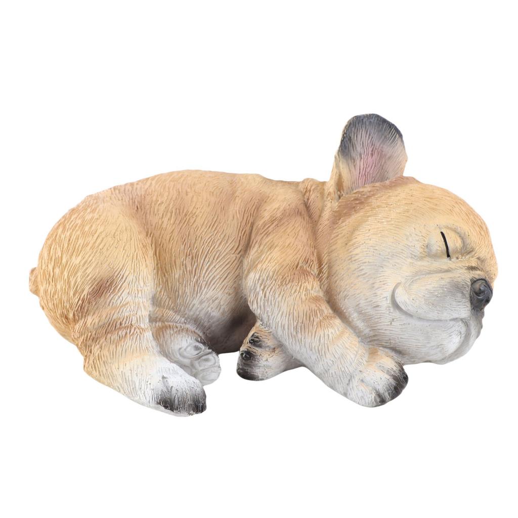 French Bulldog Statue Dog Figurine Resin Ornament for Outdoor Or Indoor Decor
