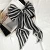 Scarf  for Women Versatile Neck Flower Scarf Versatile Striped Headband Hairband Scarf
