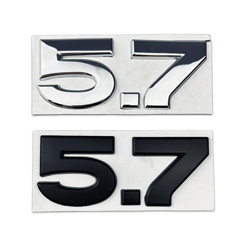 Auto Embleem Badge 5.7 Logo for Toy/ota Lan/d Cru/iser Vxr Pr/ado Vxl Vxr Glx Txl Cam/ry Co/rolla Sup/ra Hil/ux