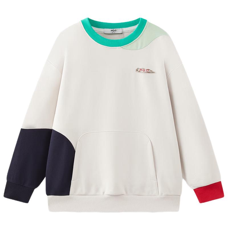 MQD Boys  Casual Color-block Sweatshirt 110cm