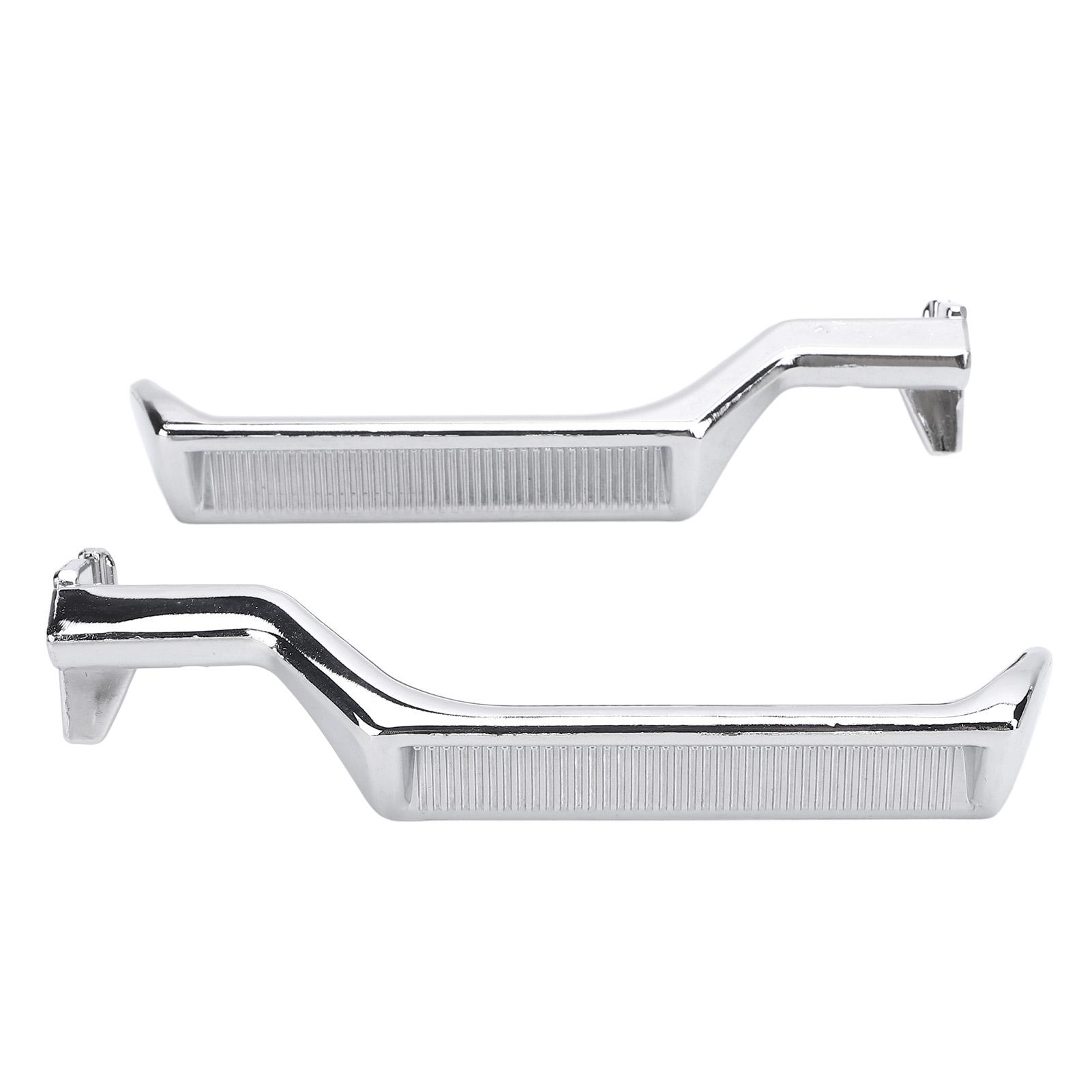 

1 Pair Interior Metal Door Handle E7TZ-1522601-A Smoother Touch Stylish Look Replacement for F F-100 F-800 F53 F59 Lobo