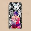 Anime Oshinoko AI Hoshino Phone Case for Xiaomi Redmi Note 14 13 12 11 S Pro Plus 4G 5G Colorful Printing Cover Pretty Luxury