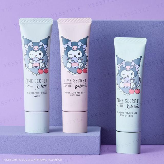 MSH - Sanrio Kuromi Time Secret Mineral Primer Base SPF 36 PA+++ Tone Up Green - 30g