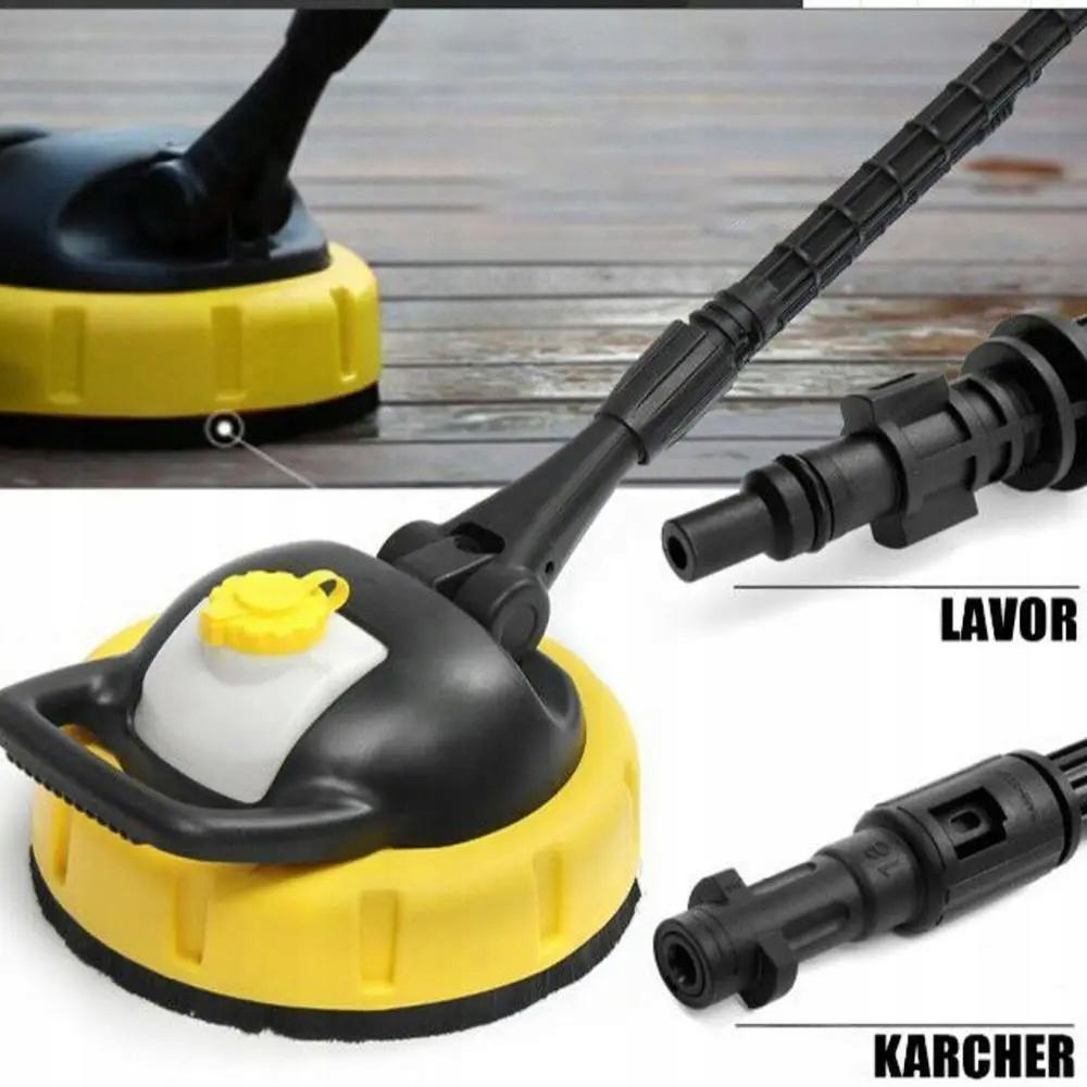 Rosfix PowerBrush Turbo 28cm – Szczotka T-Racer Do Myjek | Z Pojemnikiem Na Detergent | Kompatybilna Z Karcher K1–K7, Lavor, Parkside