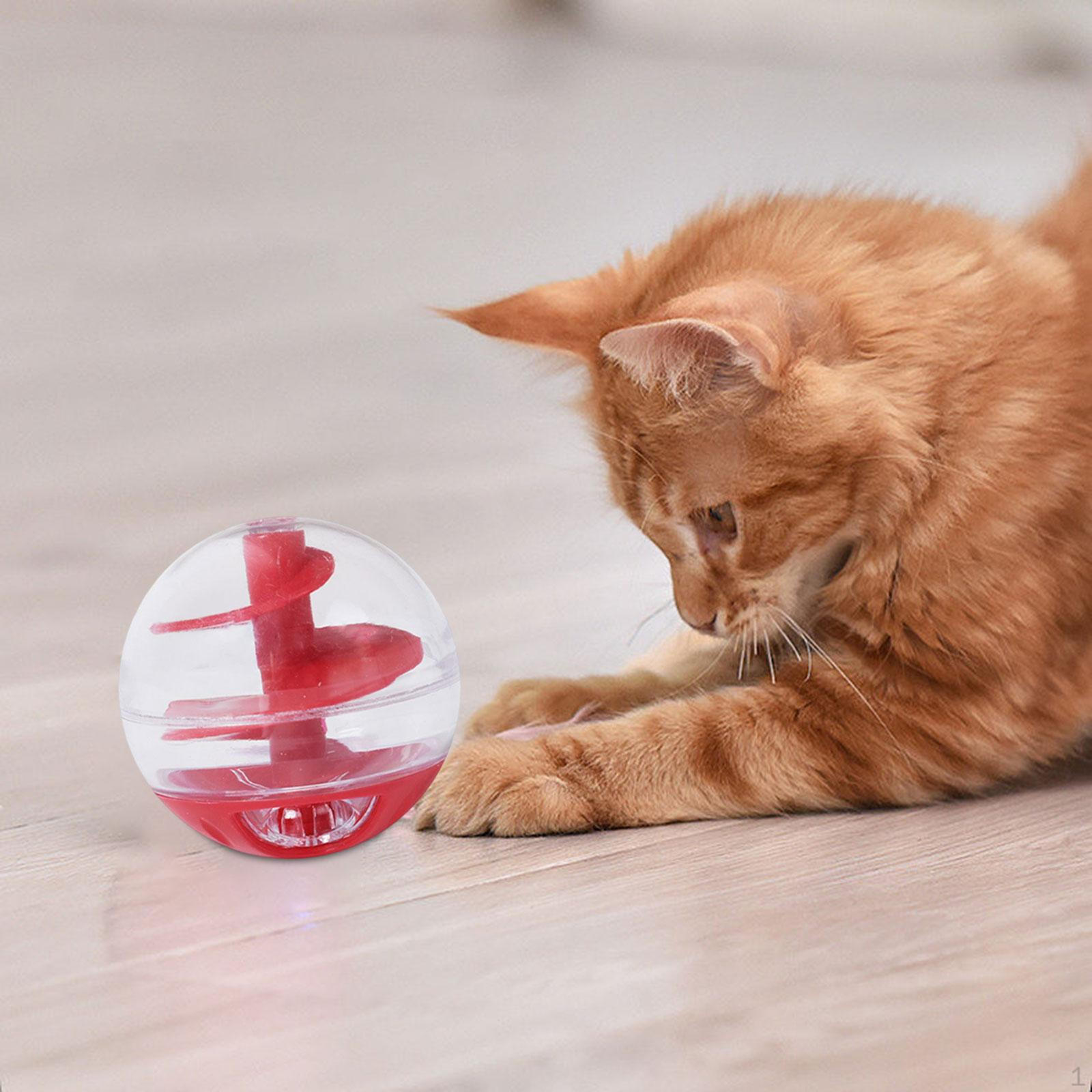 

Cat Treat Ball, Interactive Toy Enhancing Dispensing Snack Ball Exercise Indoor for