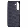 X-LEVEL Pro Samsung Galaxy S25 Pouzdro Ochrana Fotoaparátu Tvrdý PC Kryt na Telefon Textura Karbonových Vláken
