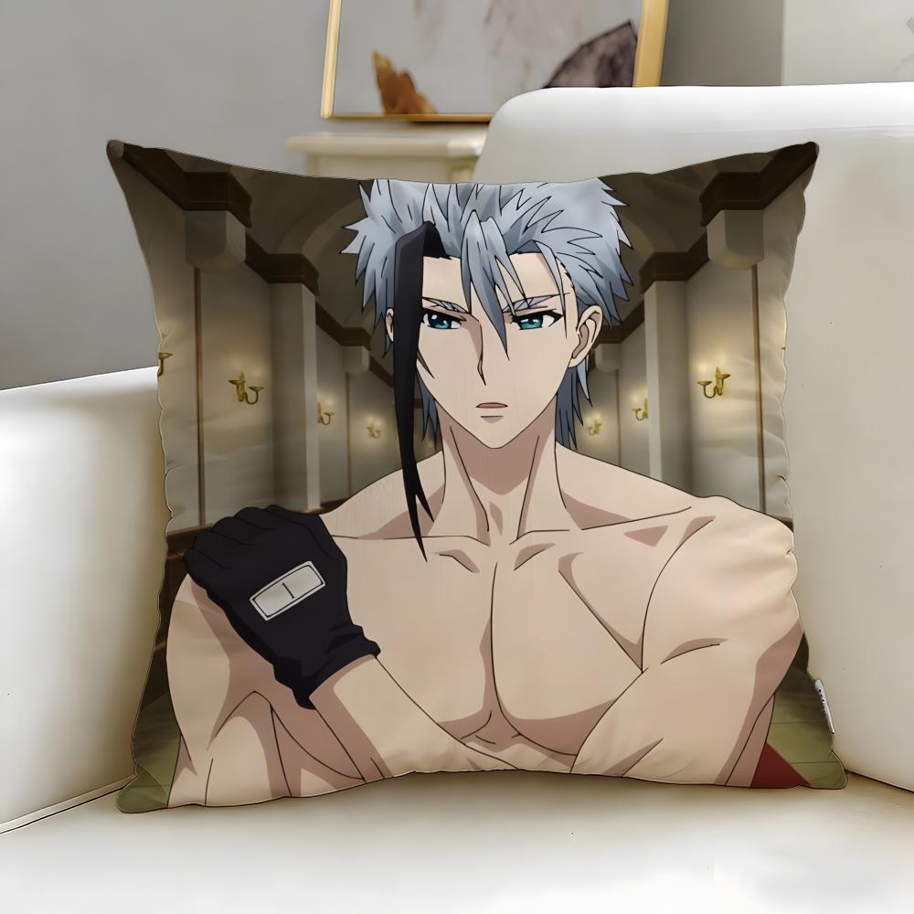 anime Plunderer Cushion Cover Soft EasyWash Pillow Case Versatile for Couch Bed Travel and Office