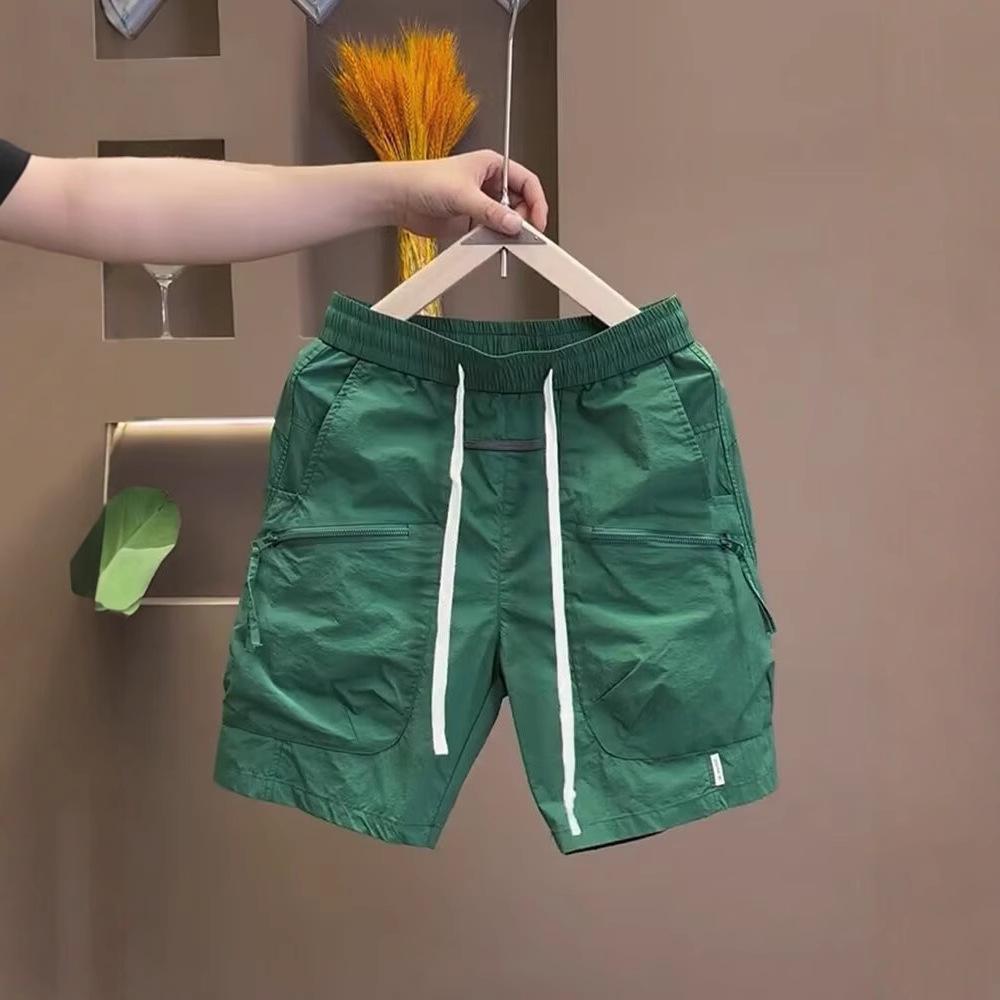 2025 Men's Quick-Dry Work Shorts: Summer Multi-Pocket Zipper Pants