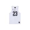 Snake Pattern Mesh Basketball Jersey Men Tops White CI0305-100