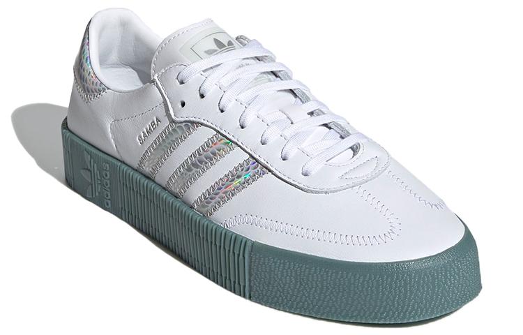 adidas originals Sambarose Cloud White Hazy Emerald FX6274
