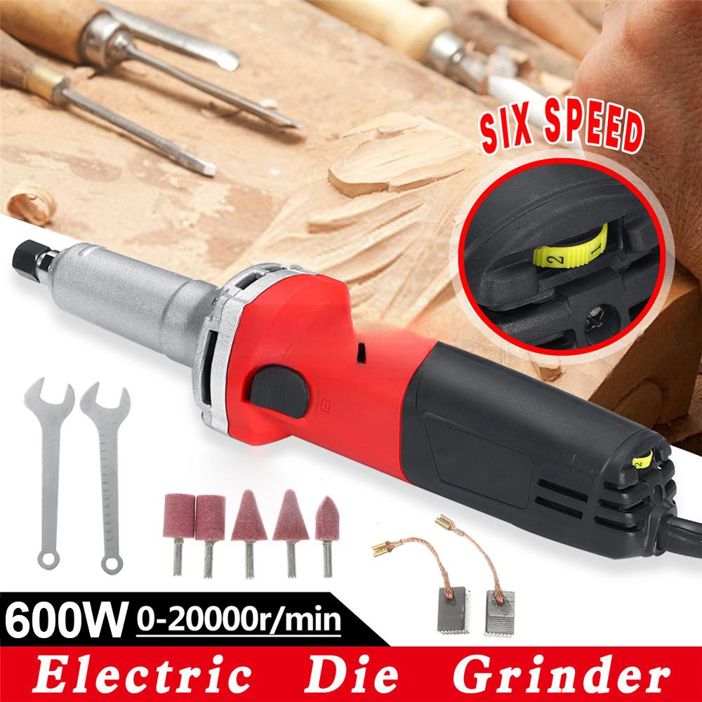 220V Electric Die Grinder Accessories Regulating Speed Drill Grinding Machine 700W Milling Polishing Rotary Tool Jewelry Stone